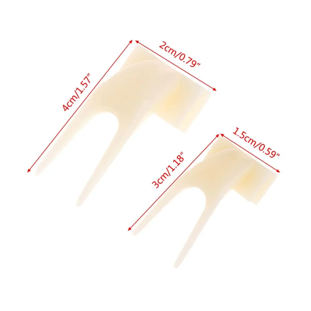 

New 2Pcs Birds Parrots Fruit Fork Pet Supplies Plastic Food Holder Feeding On Cage Pet Supplies Fruit Snacks Fork Free Shippping