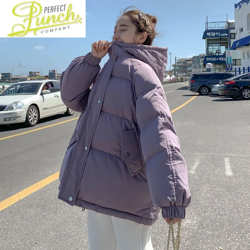 

Cotton Women Winter Hooded Woman Parkas Puffer Jacket Korean Style Thicken Coats and Jackets Women's Clothing WPY1605