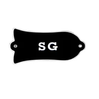 electric guitar truss rod cover plate for sg 2 holes