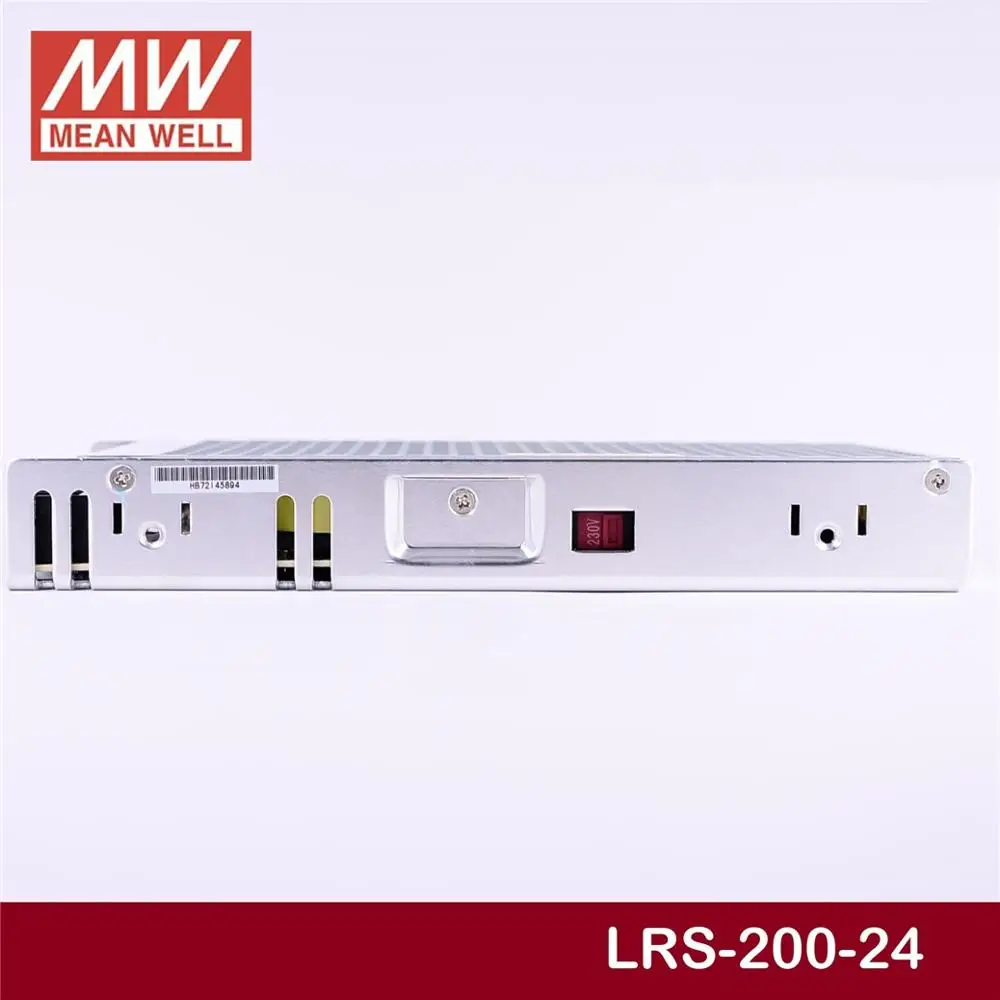 

friendly MEAN WELL 12Pack LRS-200-24 24V 8.8A LRS-200 24V 211.2W Single Output Switching Power Supply