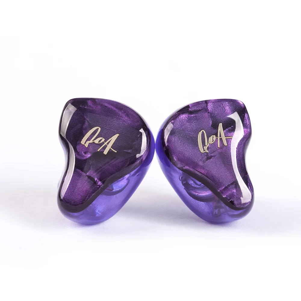 2020 QOA Pink Lady 2BA + 1DD гибридные наушники вкладыши Hi Fi DJ монитор гарнитура с 2