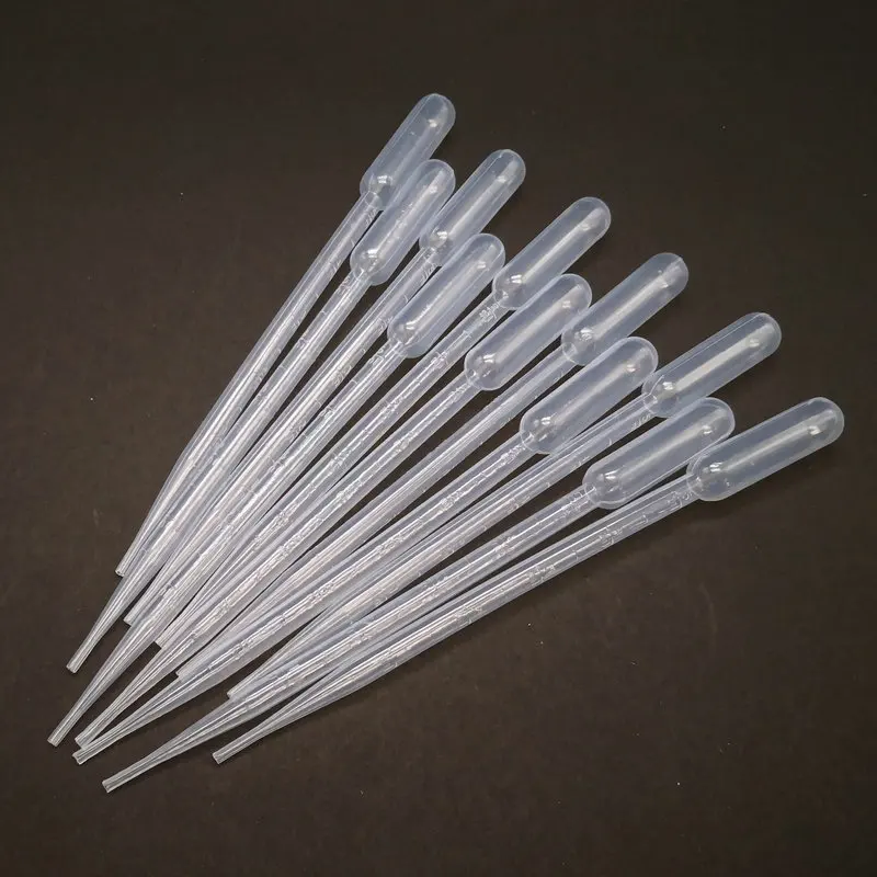 

5ml Plastic Lab 50pcs 100pcs 200pcs 500pcs Disposable Graduated Dropper Transfering Pasteur Pipettes