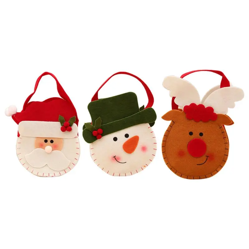 Подарок на Рождество/конфеты сумка для рождевечерние органайзер хранения