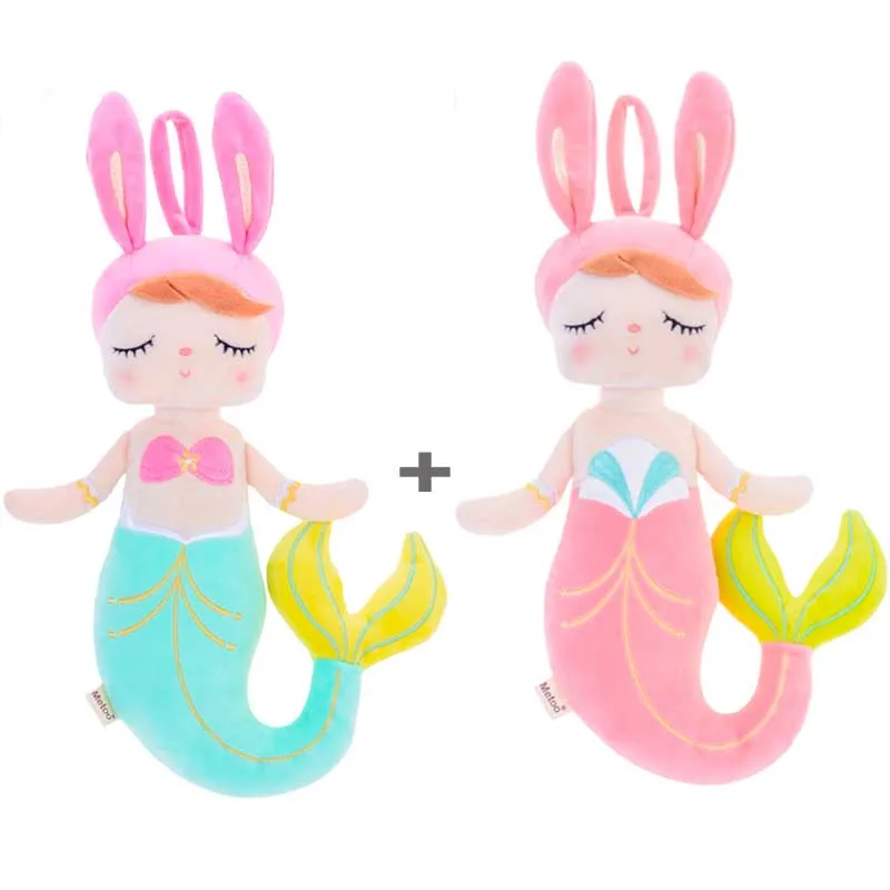 Новинка плюшевая игрушка Metoo Angela кукла русалка мягкая животное Спящая детские