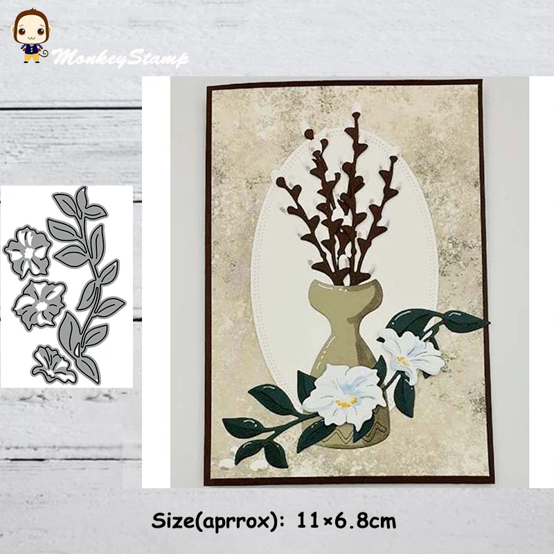 Металлические режущие трафареты для скрапбукинга фотоальбома декоративное