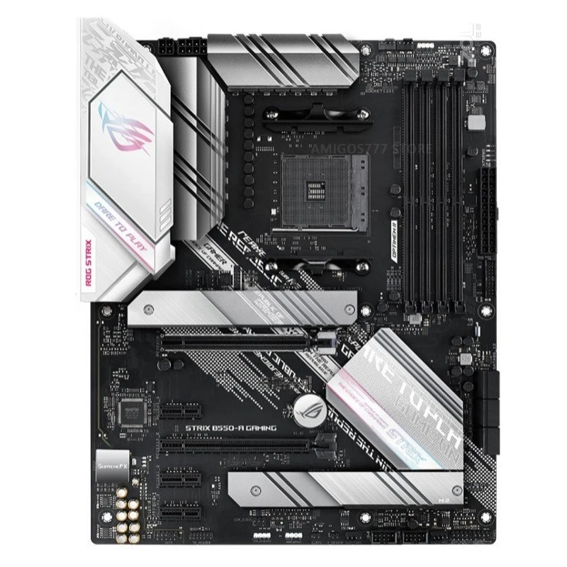 Bestellen Asus ROG STRIX B550-A GAMING AM4 Motherboard Ddr4 128gb AMD Ryzen PCI-E 4,0 M.2 SSD Overlocking CrossFireX B550 Placa-Mãe AM4