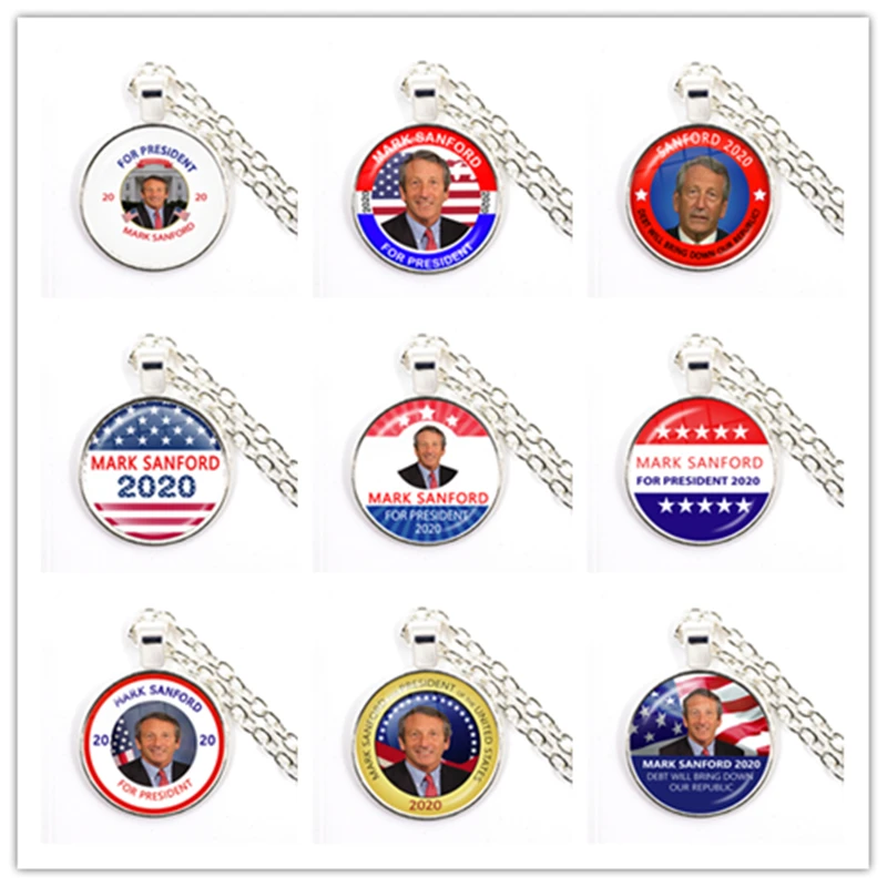 Марк Сэнфорд 2020 коллекция выборов с фокусным расстоянием 25 мм стекло кабошон