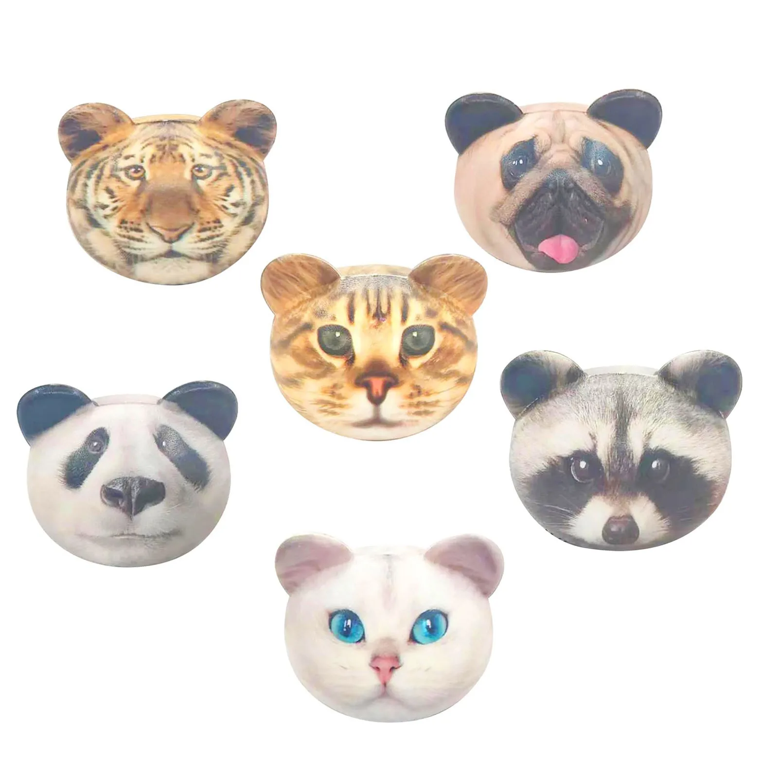 

Kawaii Decompression Slow Re Bound Toys Animal Head Toys Decompression Toys Sensory Squeeze Squishy Antistress Rebound Pinch #50