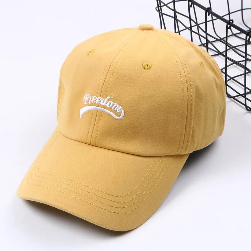 

Baseball Cap Women's Korean-Style Fashion Ins Face Small Japanese Hat All-match Summer Lettered Student Casquette Male