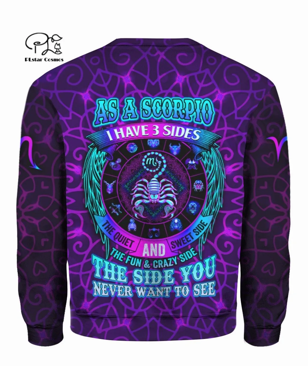 

PLstar Cosmos 3Dprinted Newfashion Hippie Scorpio Constellation Art Streetwear Funny Awsome Casual Hoodie/Sweatshirt/Zip S-14