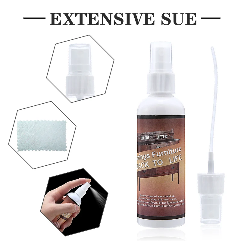 

1 Bottle Scratch Repair Wax Wooden Furniture and Floor Repair Kit Cover Wood Scratch Touch Up Restorer Practical