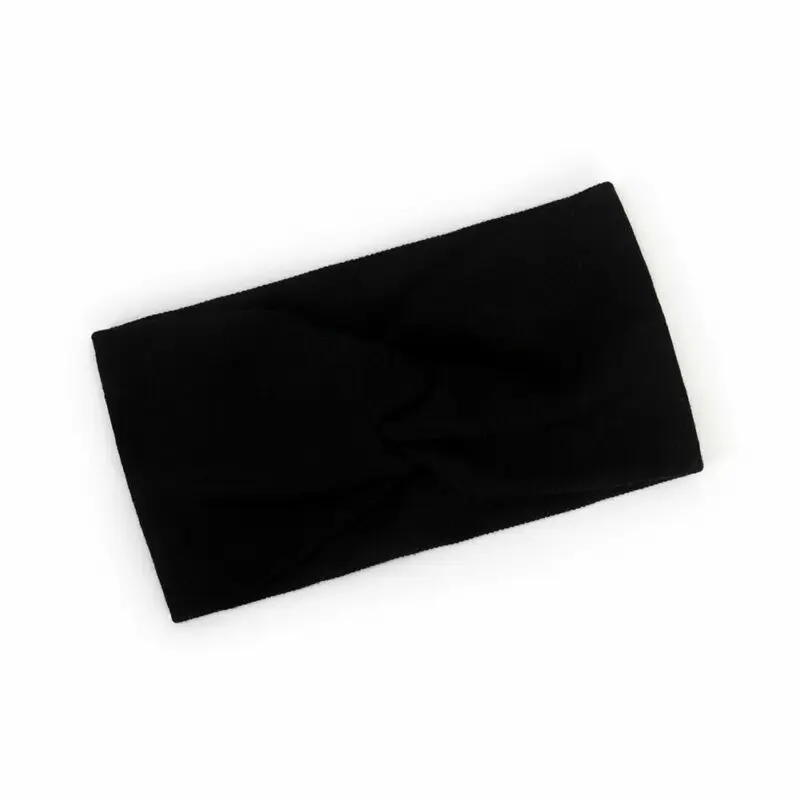 US Toddler Girls Baby Turban Solid Headband Hair Band Cross Accessories Headwear | Детская одежда и обувь