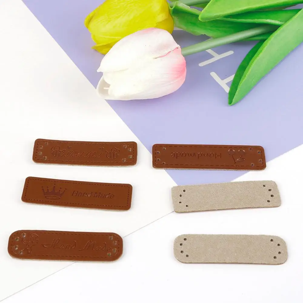 12 шт. несколько шаблонов этикетки для одежды ручной работы ярлыки с тиснением