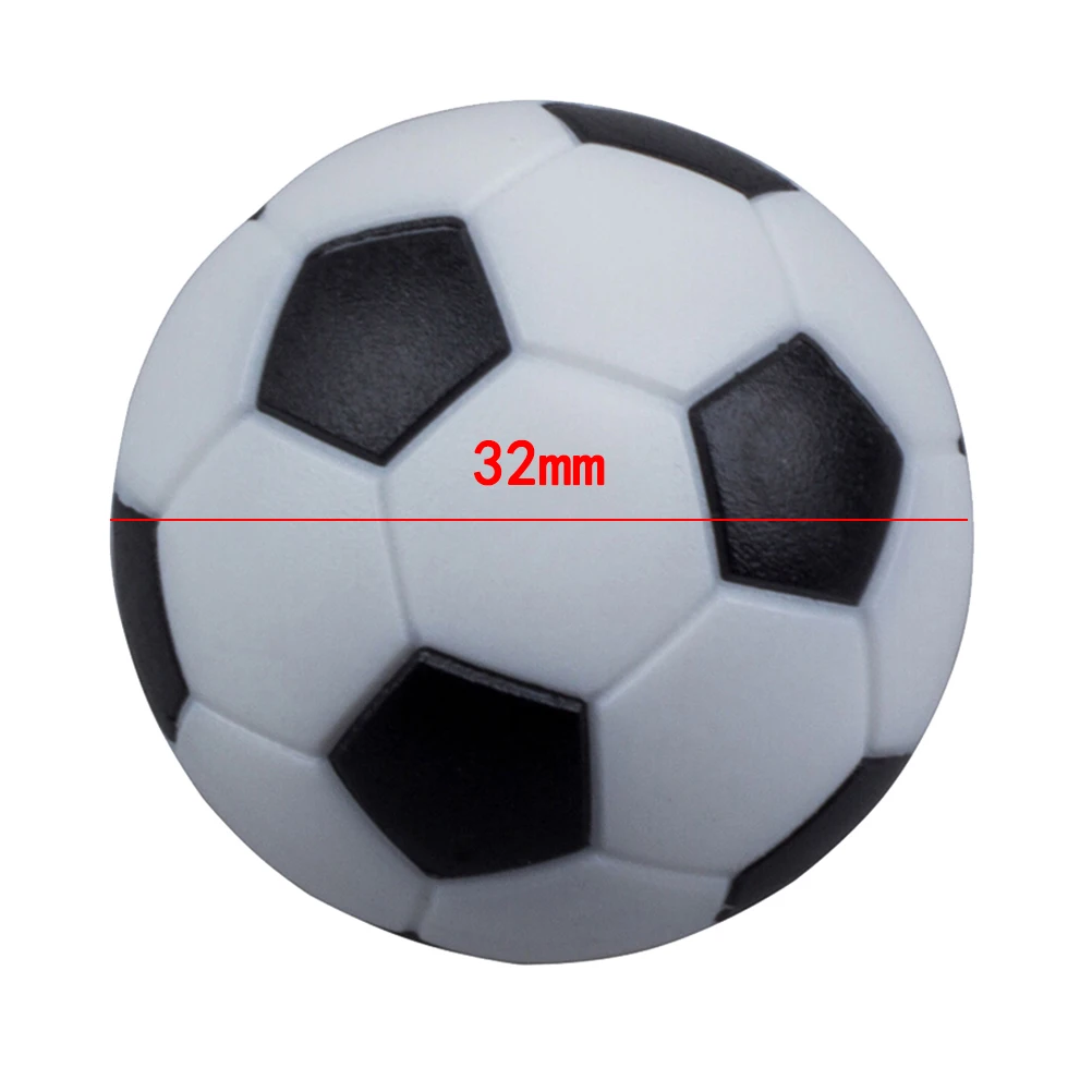 

10PCS/Set dia 32mm Plastic Foosball Table Football Soccer Ball Football Fussball Sport Gifts Round Indoor Game High Quality