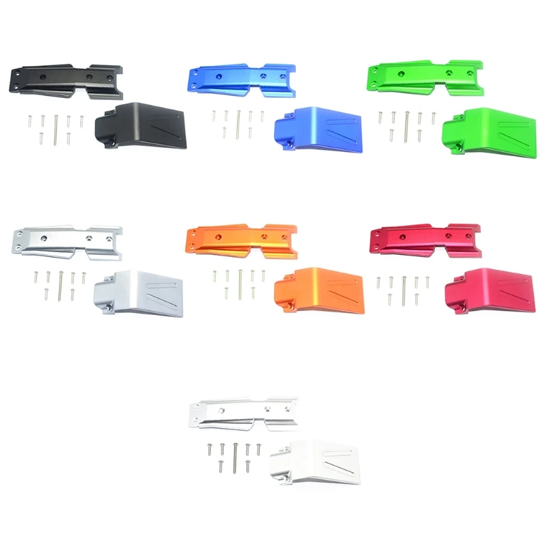 

03KD 1/10 TRAX4 DIY Toy RC Racing Car Off-Road Climber Short Aluminum Alloy Chassis Bottom Protector Front Guard Plate