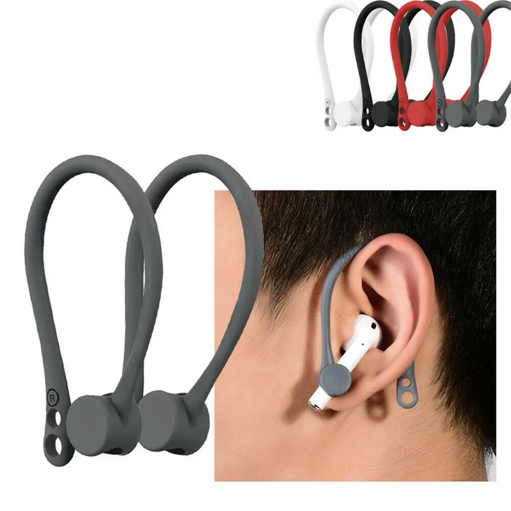 1 пара для наушников аксессуары силиконовый чехол ушей крючок прочная сменная