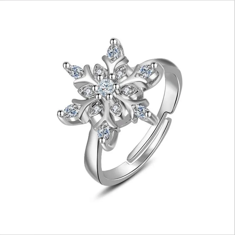 Трендовые кольца с серебряным покрытием для женщин ювелирные украшения