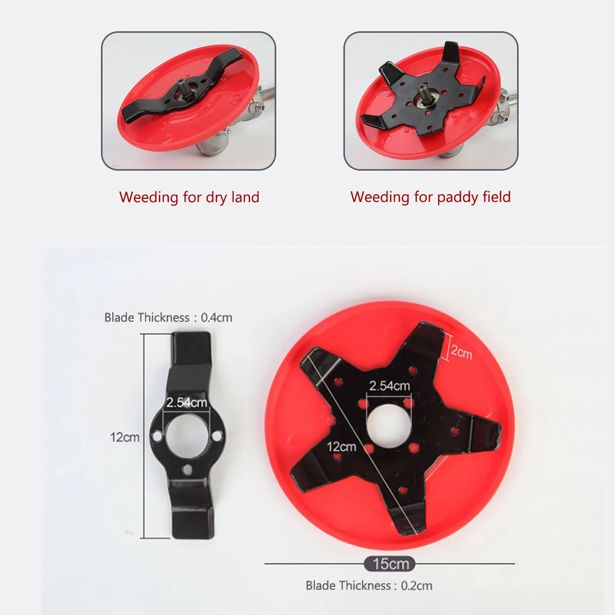 

15cm Steel Wire Wheel Garden Weeds Brush Lawn Mower Grass Eater Trimmer Brush Cutter Tools Garden Grass Trimmer Head 3 Type