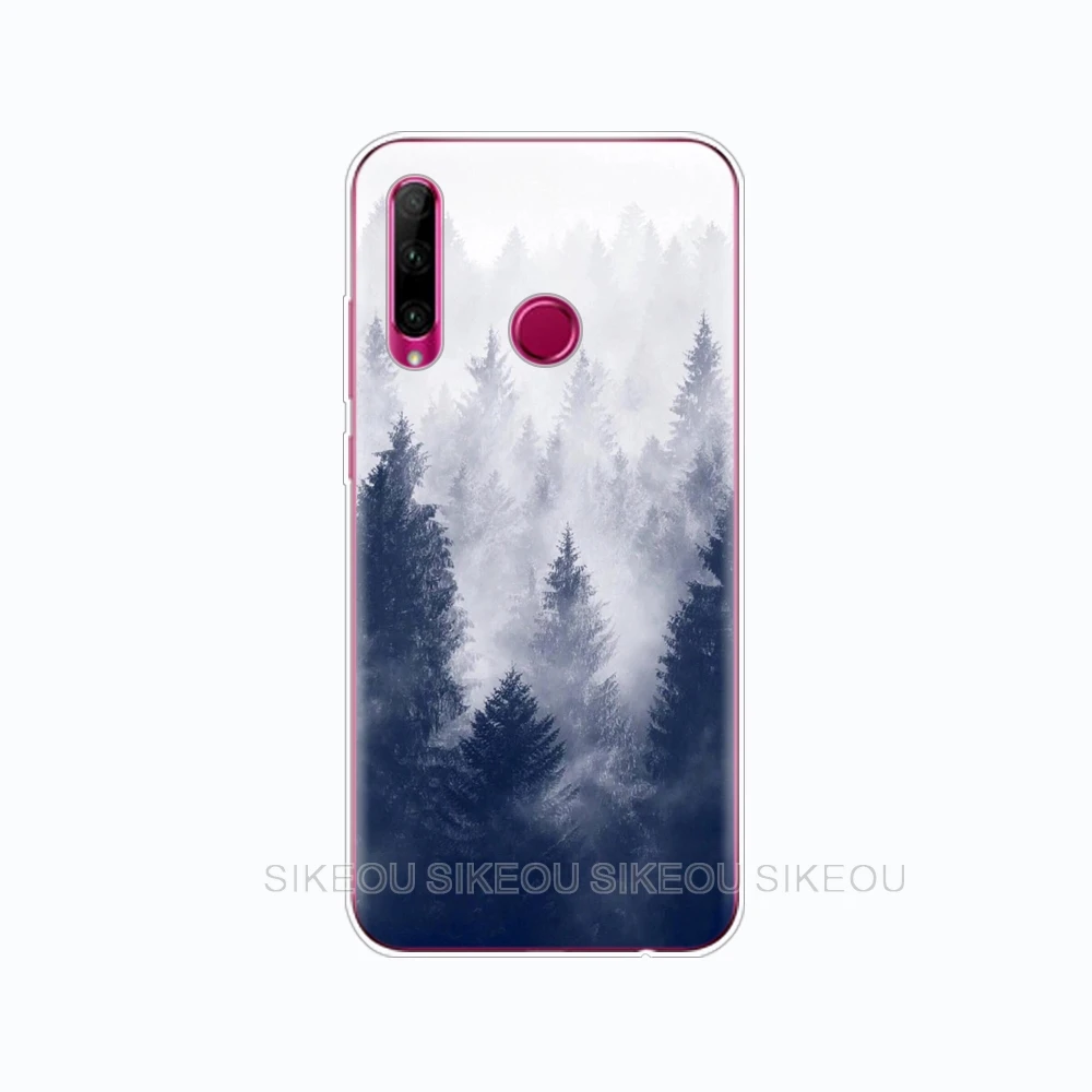 Чехол для Honor 10i HRY-LX1T силиконовый чехол из ТПУ задняя крышка телефона Huawei Honor10i 10 i 6