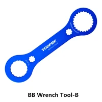 toopre bike bottom bracket wrench aluminum alloy iamok bicycle 4446mm removal tool for bb51bb52bb70mt800bbr9100xtrdub