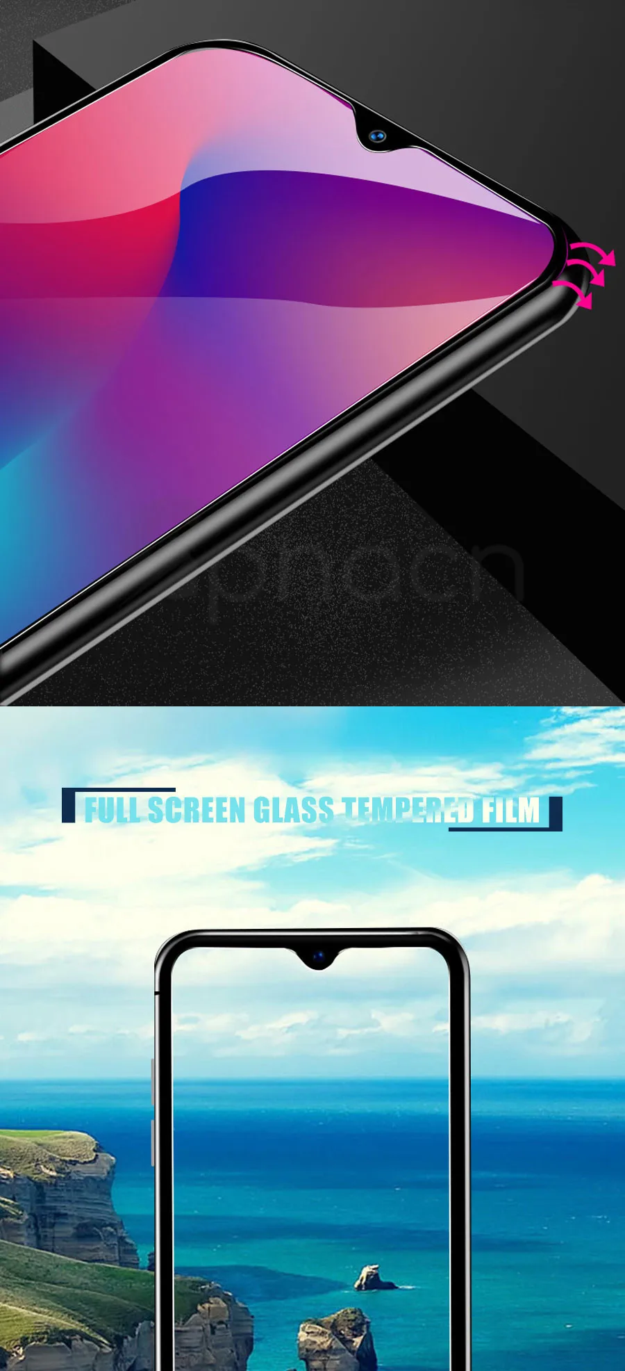 9D закаленное Стекло для samsung Galaxy A20e A50 A60 A70 A80 A90 Экран протектор Стекло A40s A40 A30 A20 A10 M10 M20 M30 M40 пленка