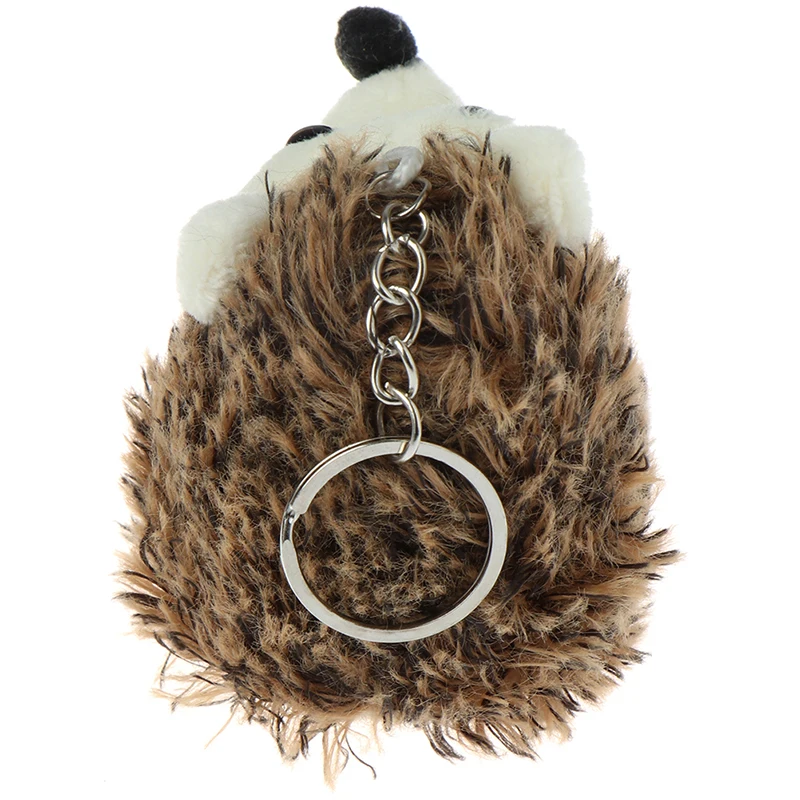 

1Pc Plush Hedgehog Keychain Toy Small Pendant Mini Soft Stuffed Animal Toys Birthday Girls Playmate Gift