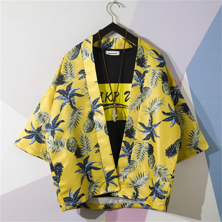 Camisa Masculina Estampada мужские летние модные рубашки повседневные пляжные с принтом