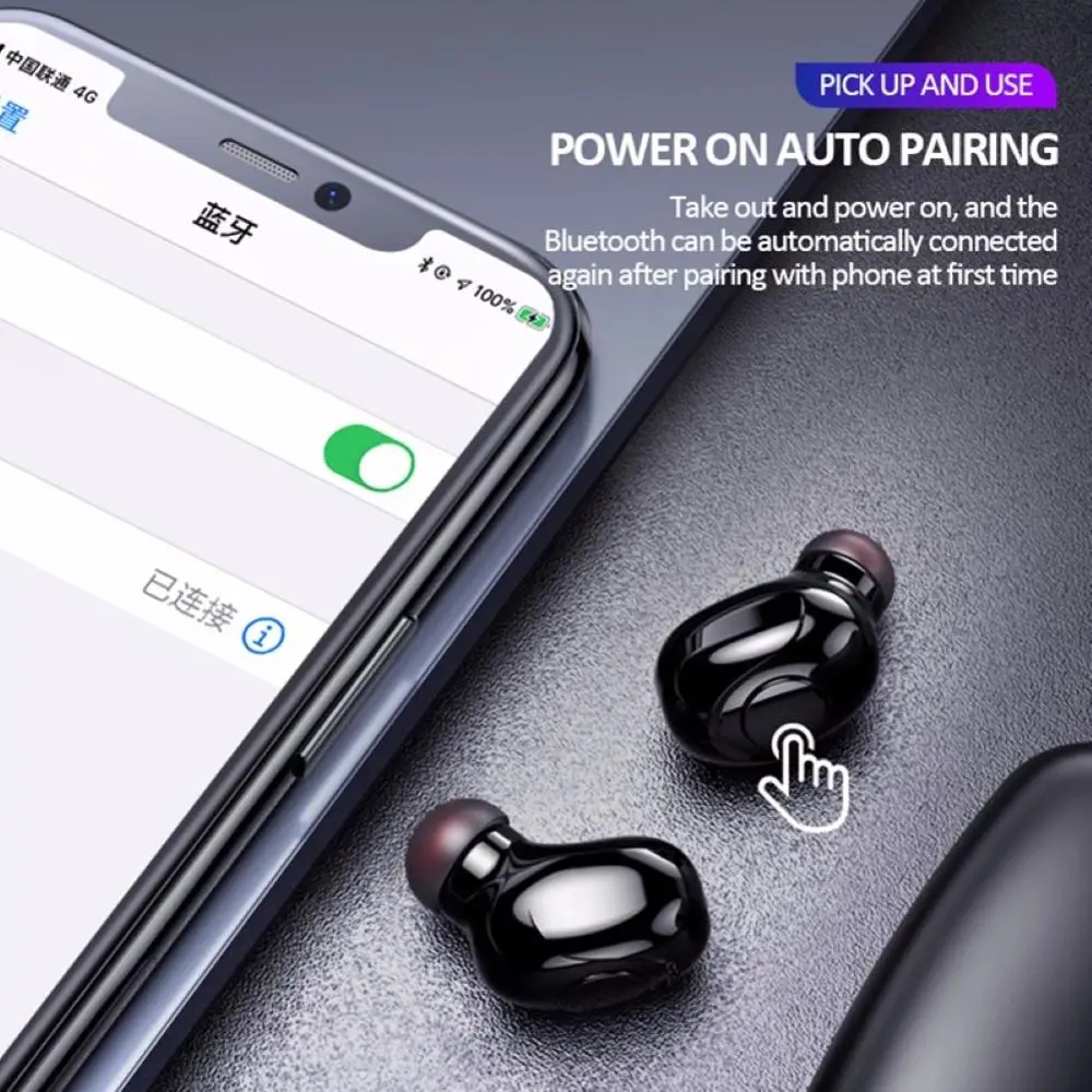 S9 TWS Bluetooth 5.0 Wireless Mini HiFi 