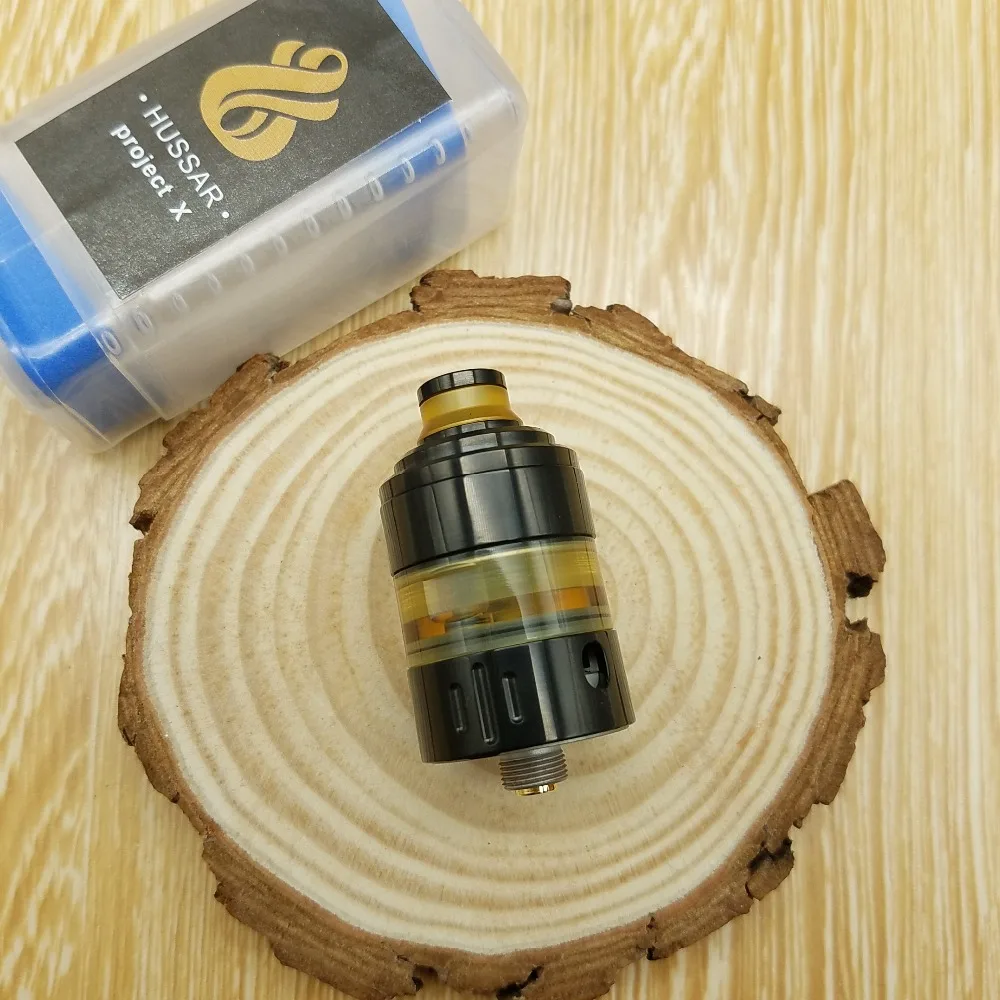 SXK Hussar Project X RDA атомайзер 22 мм реконструкция Регулируемый воздушный поток бак 316