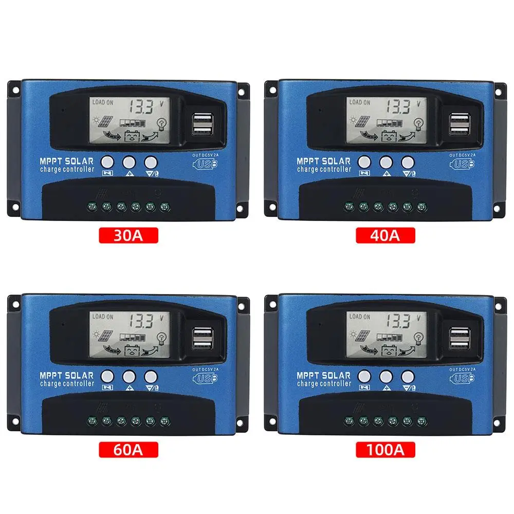 

DC12V/24V 2 USB Outdoor MPPT Controller Autofocus Auto Battery MPPT Focus Tracking Panel Regulator Charge MPPT Solar Charging