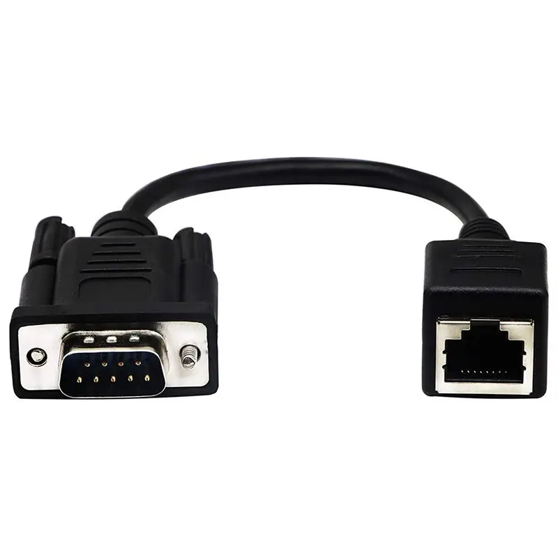 RJ45 для RS232 кабель DB9 9 контактный последовательный Порты и разъёмы женский мужской