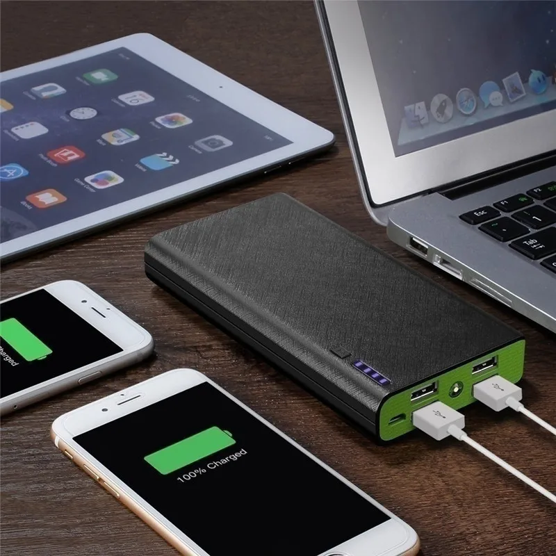 

Внешний аккумулятор на 30000 мА · ч с 4usb-портами