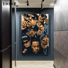 Классная Коллекционная Картина на холсте по индивидуальному заказу в стиле хип-хоп рэп-художник, настенный постер с принтом картин, украшение для гостиной и спальни