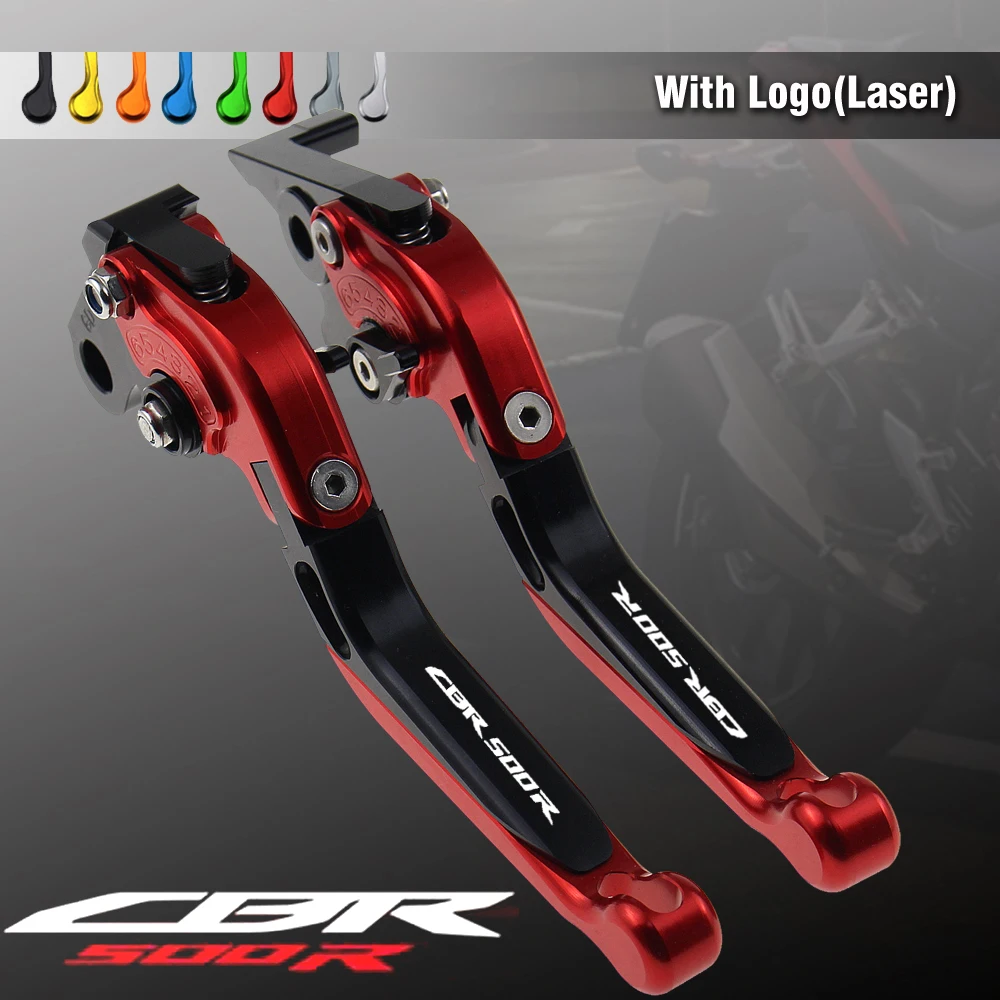 Складные Выдвижные рычаги тормозной муфты с ЧПУ для мотоциклов HONDA CBR500R CBR500 R CBR 500R
