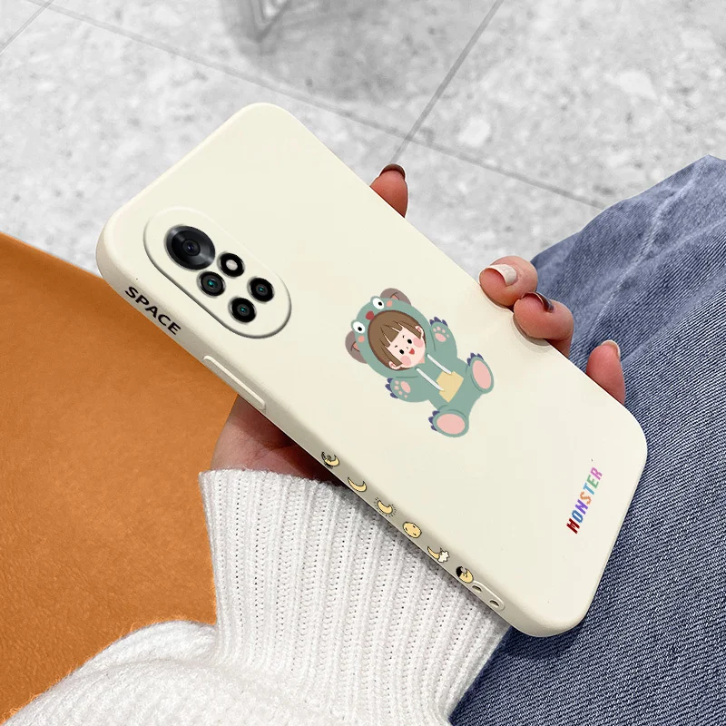 

Cute Little Gir Pattern Liquid Silicone Case For Huawei Nova8 8Pro 8SE Nova 7 7Pro 7SE 6 6se 5 5Pro 5Z 5I 5Ipro 4 4E