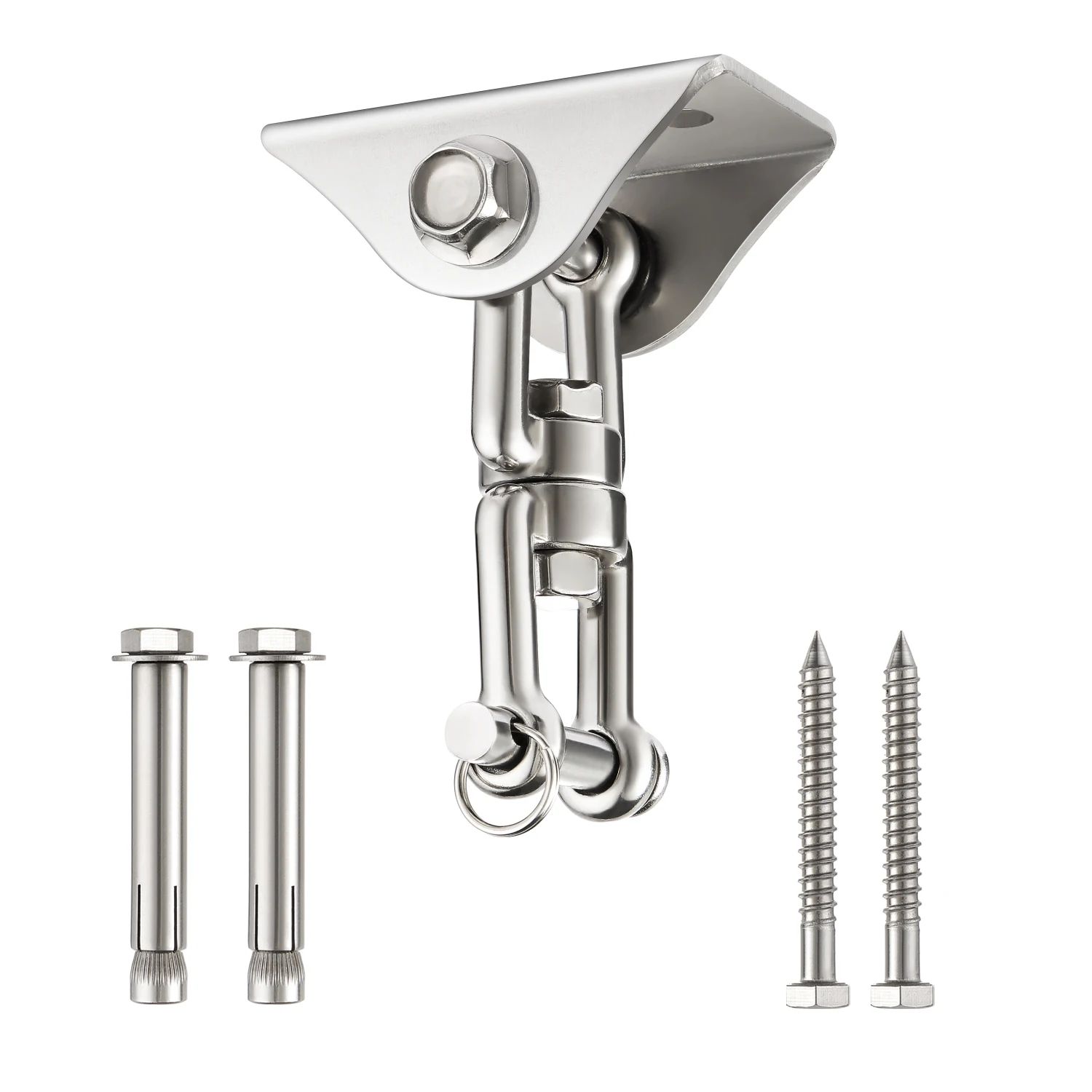 Вращающийся на 360 градусов гамак для йоги стул песочница качели крюк вешалка