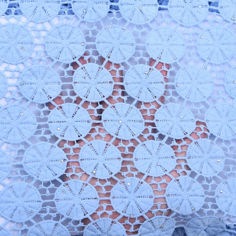 Африканский гипюр kalume кружевная ткань мягкая нигерийская швейцарская