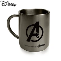 disney ceramic cute cartoon stainless steel water cup simple large capacity mug coffee cup milk cup collection cup