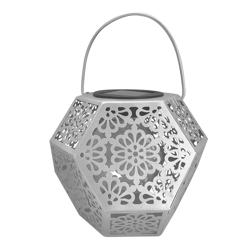 

1.2V Outdoor Lighting Solar Powered Retro Diamond Waterproof LED Hanging Light For Household Garden Yard Lawn Decoration Lamp