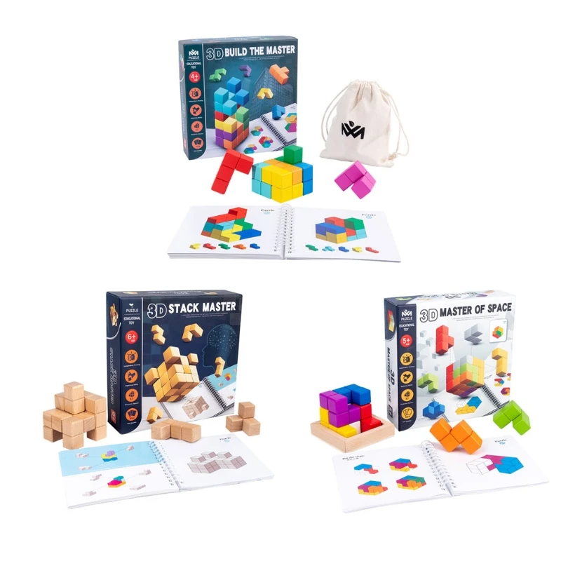 Montessori Tangram Shape Sorting Toy Early Learning Interactive Family Game Toy