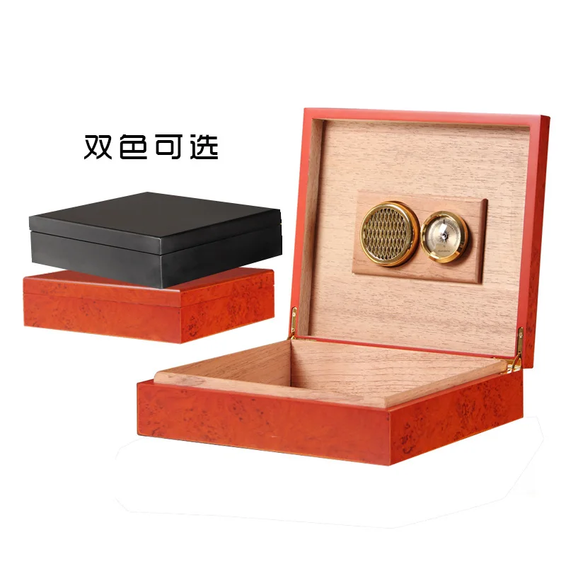 

Cedar cigar box mini portable cigar moisturizing box creative household cigar storage wooden cigarette box