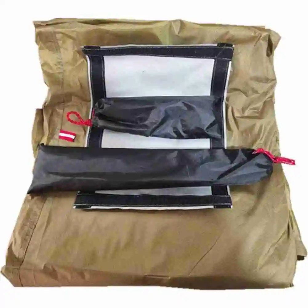 

Outdoor Octagonal Tent Octagonal Ultralight Outdoor Patented Wild Camping Chimney Firewood Pyramid Tent