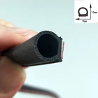 Уплотнитель для дверей автомобиля, маленький D-образный уплотнитель Автомобильная резиновая полоска, уплотнение из ЭПДМ, авто Резина прокладки для автомобильных дверей для