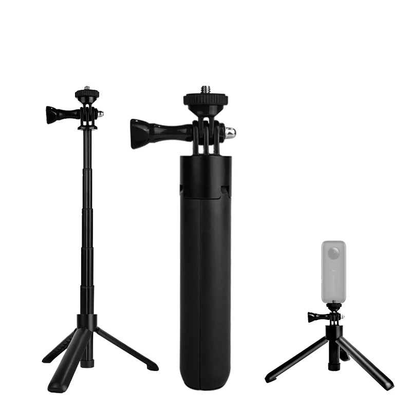 Раздвижная селфи Палка для Gopro портативный Трипод с ручкой Vlog Hero 9 8 7 6 5 Black Max DJI Osmo
