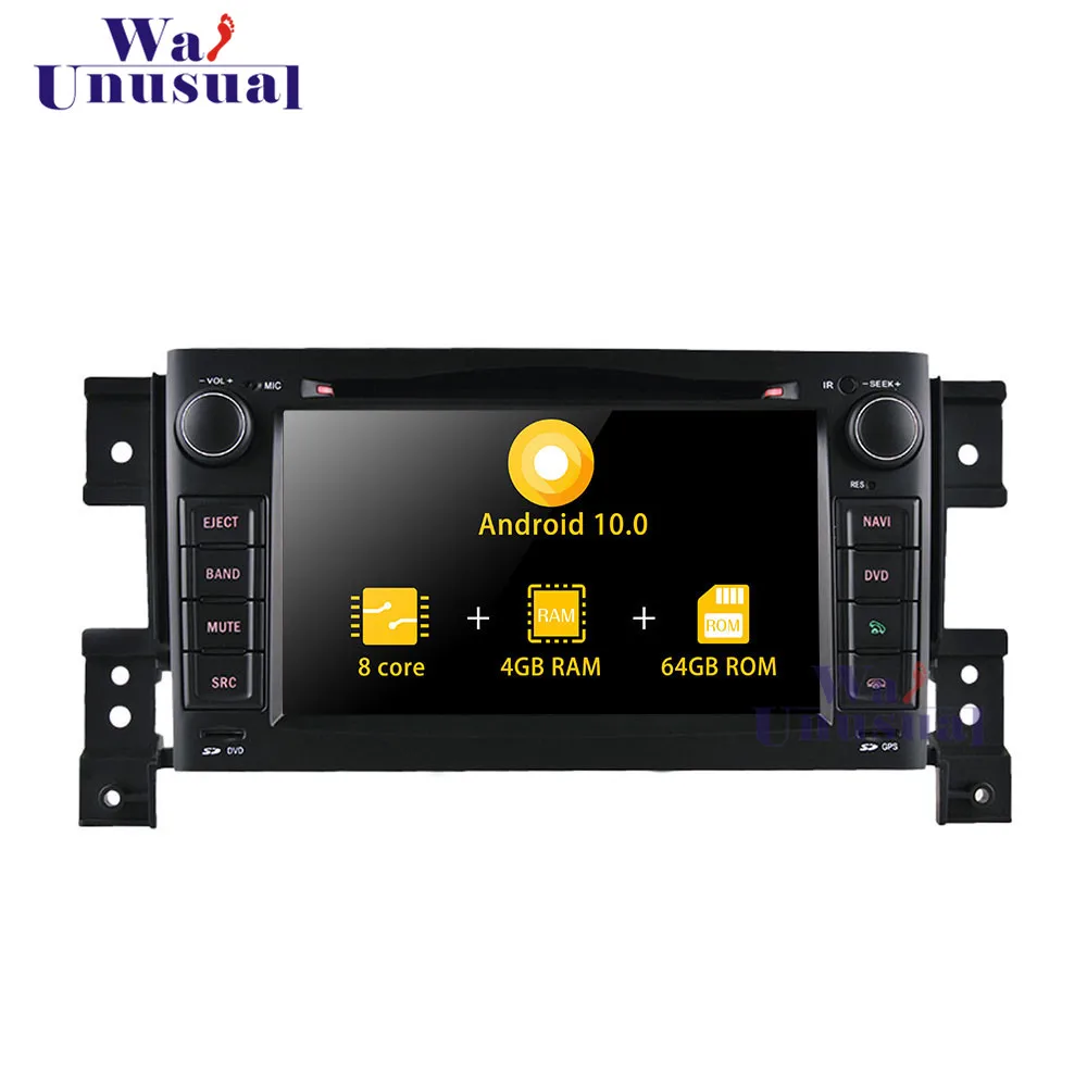 Wanuary Android 10 0 автомобильный ПК GPS навигация для SUZUKI GRAND VITARA DVD плеер радио 2 Din Авто CD