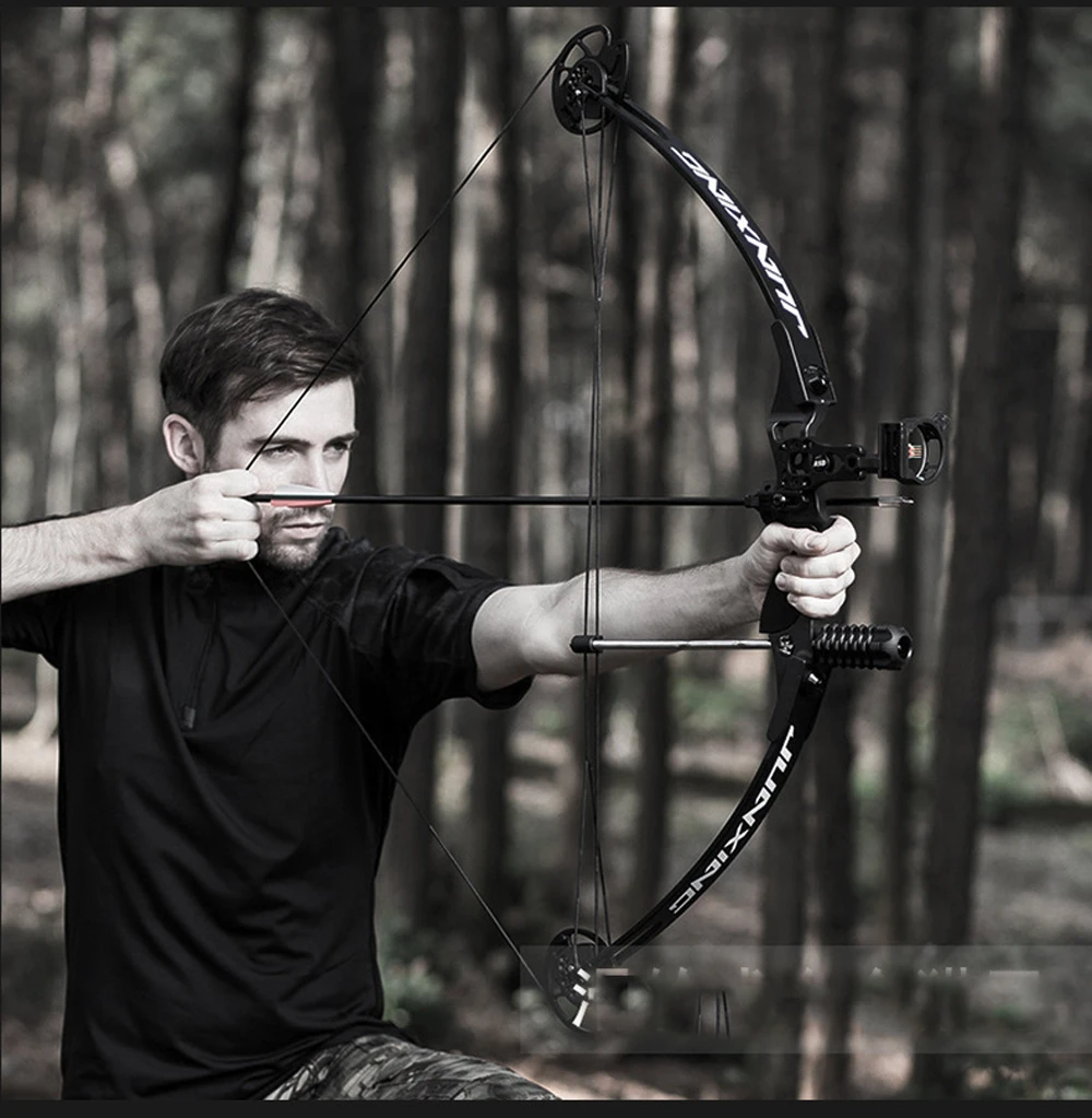 

New Composite 30-40 Lbs Adjustable Archery Equipment Outdoor Hunting Composite Bow Sports Entertainment Competition Fitness Bow