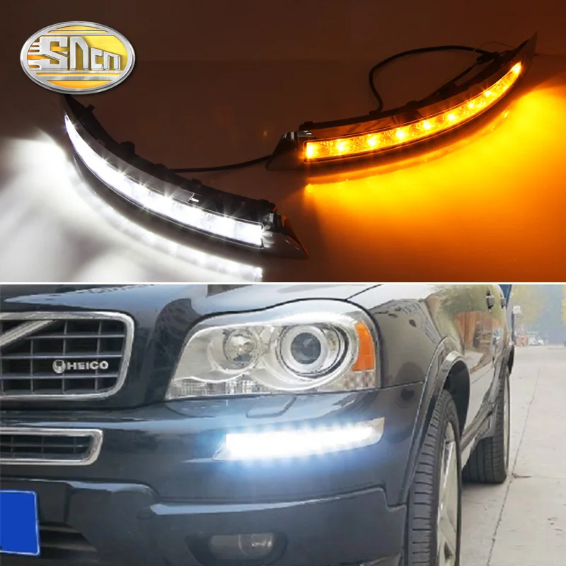Для VOLVO XC90 2007 2008 2009 2010 2011 2012 2013 дневные ходовые огсветильник