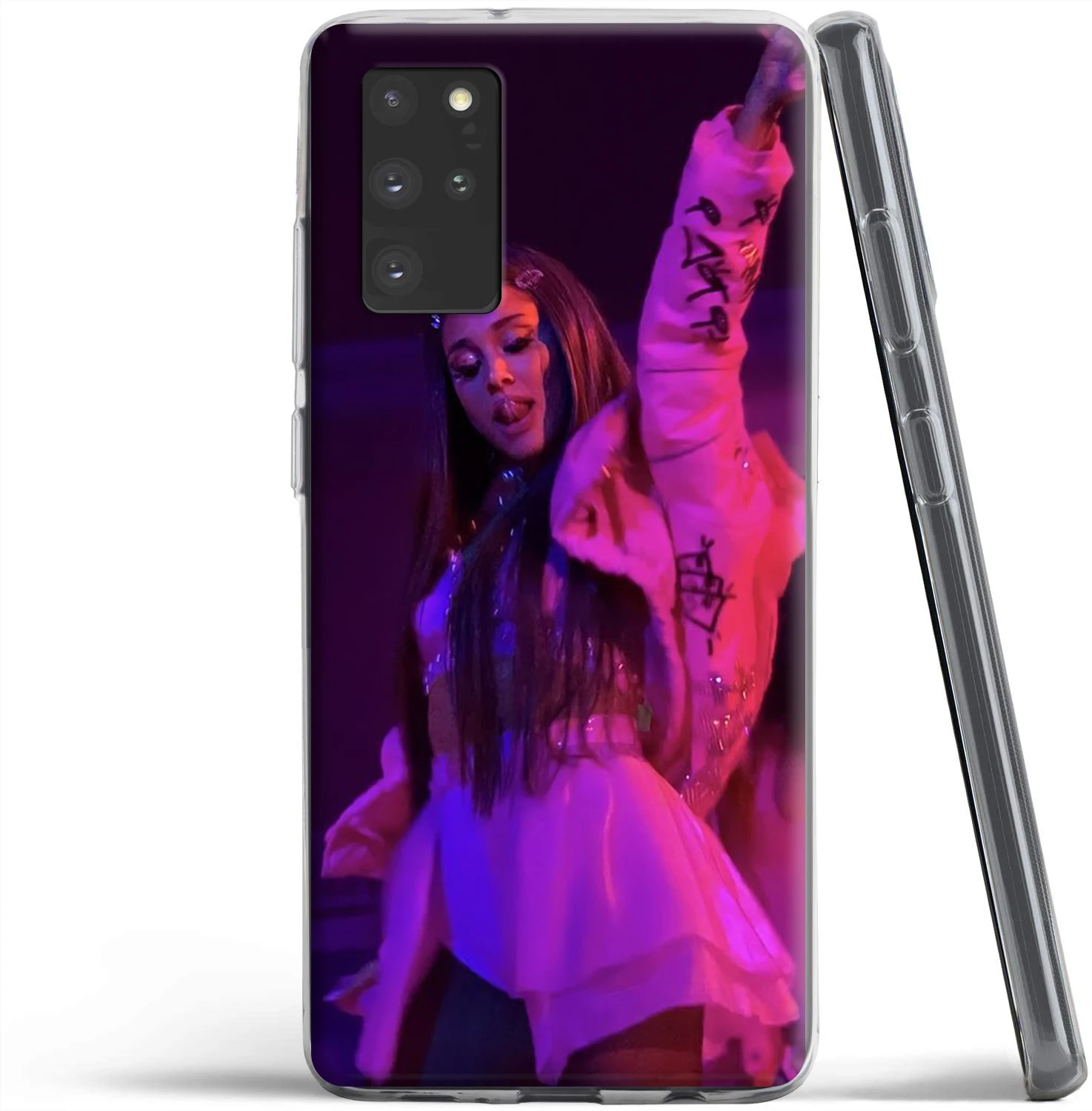 Силиконовый чехол Call Me Angel Ariana Grande для Samsung Galaxy A2 A5 A6 A7 A8 A9 J3 J4 J5 J6 J7 J8 Plus Prime 2018 |
