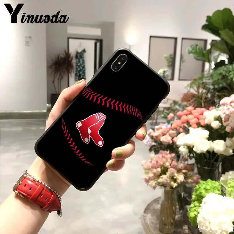 A15 Yinuoda New York Yankees Boston Red Sox бейсбольный Телефон чехол для iphone 8 7 6 6S Plus 5 5S SE XR X XS MAX 11pro max Coque Shell - Цвет: A15