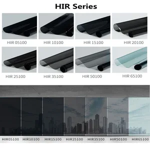 SUNICE 80X300CM УФ 99% IR 99% нано керамическая пленка для автомобиля Передняя Задняя задняя панель окна летняя солнечная + УФ защитная пленка 2 мил